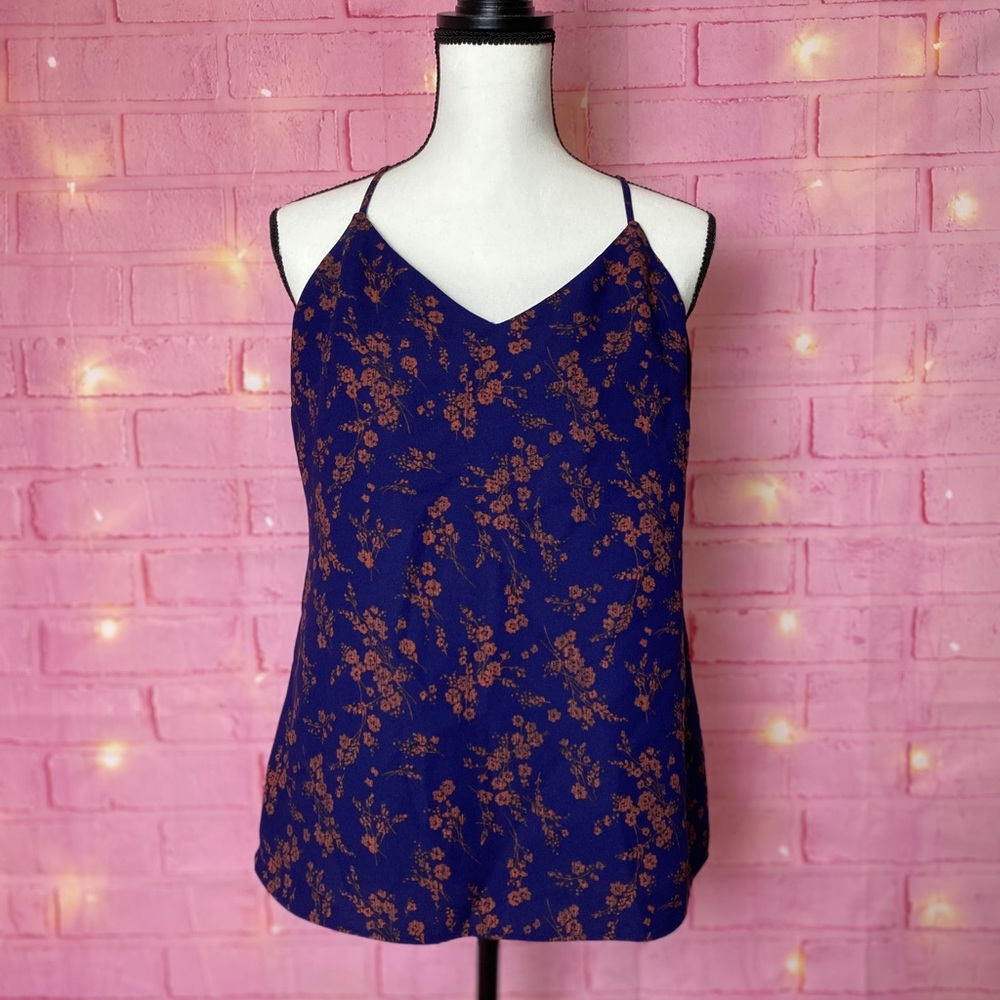 NWOT Banana Republic Blue Camisole size Medium